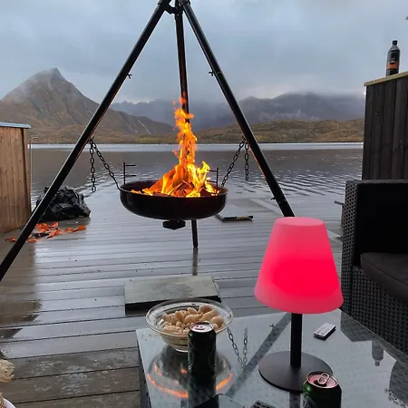 Unik Sjohytte I Lofoten Vakantiehuis *