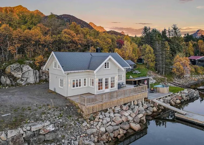 Ferienhaus Unik Sjohytte I Lofoten